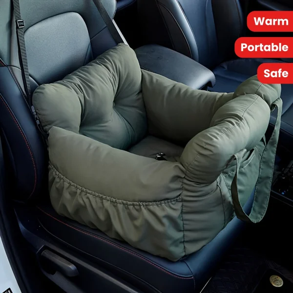 Pet Car Seat with Safety Belt.