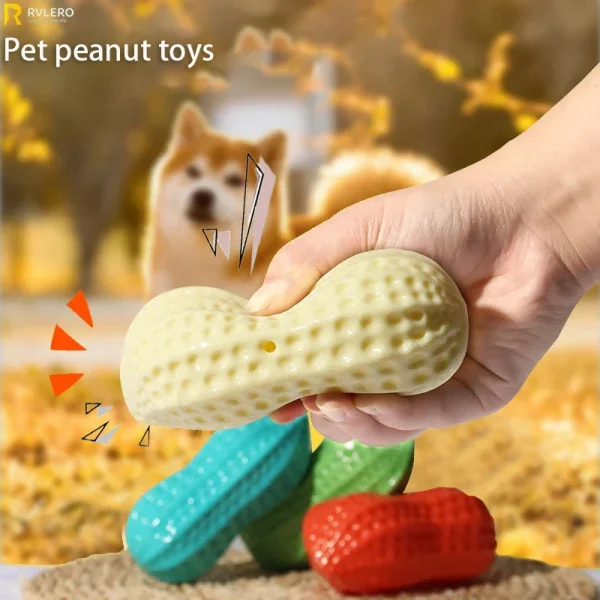Teeth Cleaning Anti Bite Rubber Toy.