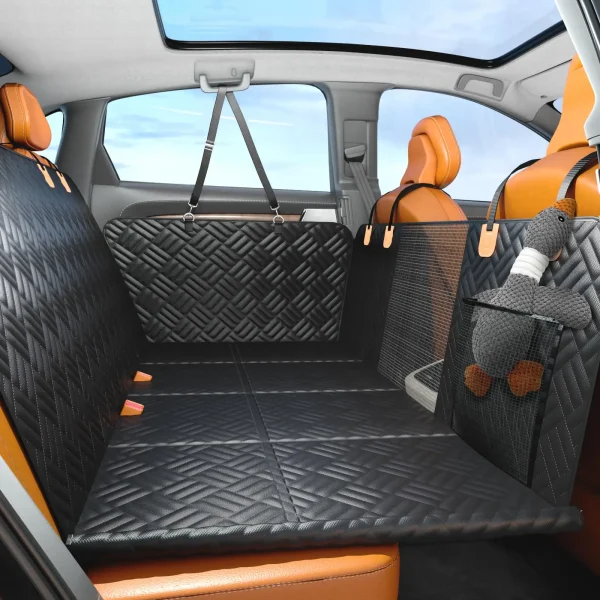 Car Rear Seat Dog Cover.