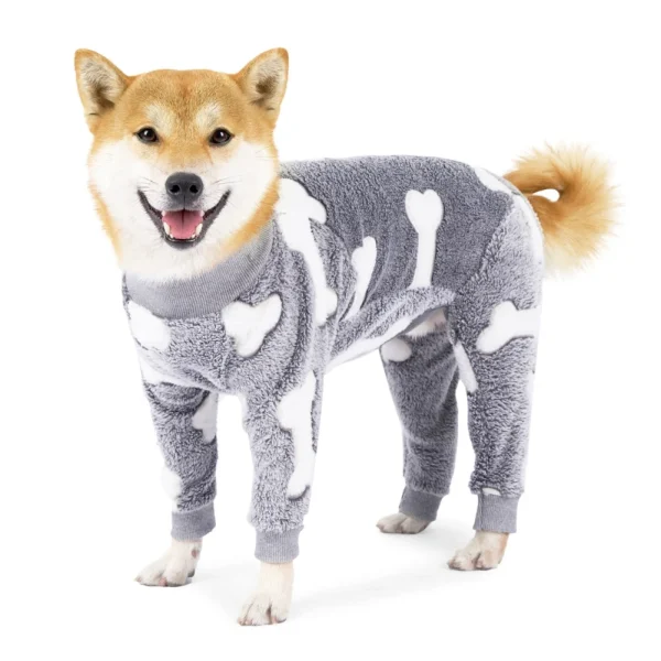 Warm Winter Fleece  Pajamas Jumpsuit.