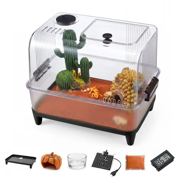 7Pcs Reptiles Terrarium Kit