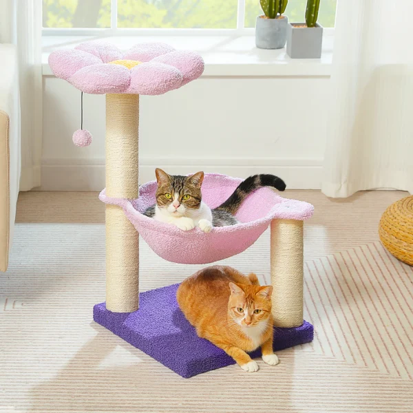 Soft Top Perch Scratching Post