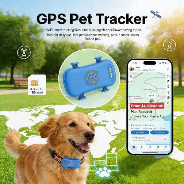 GPS Pet Tracker 4G.