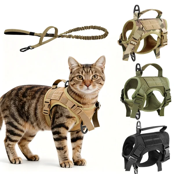 Tactical Cat Harness Vest